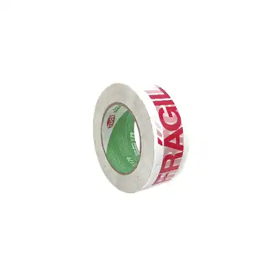 Cinta para Empaque Blanco de Frágil Tuk 907903 48mm x 150m