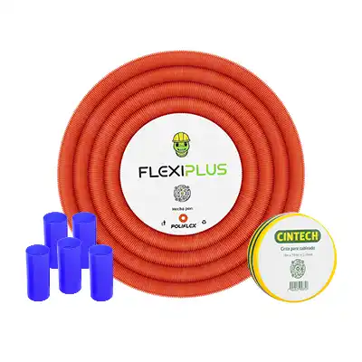 Poliflex Flexiplus P-ELN20-100 sin Guía Rollo 1/2" 100m