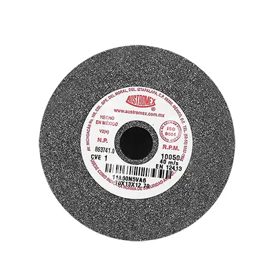 Rueda Abrasiva Esmerilar Acero Austromex 1 3x1/2x1/2 Pulg