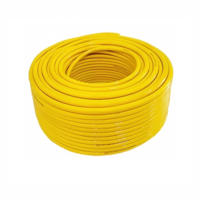 Manguera para Gas 9.5 Amarilla Arda 102141 Rollo 100m 4Cap