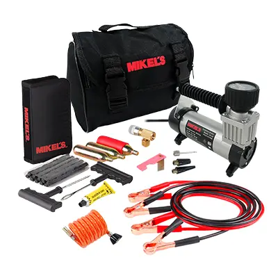 Compresor de Aire Mikels 150 PSI + Cables + Kit Reparación