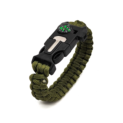 Pulsera de Supervivencia Mendoza CAMP-001 Verde