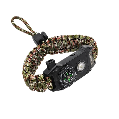Pulsera de Supervivencia Mendoza CAMP-003 con Luz LED