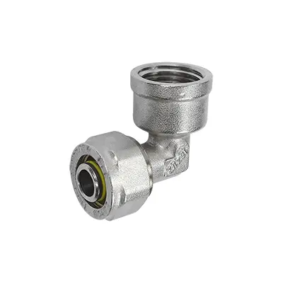 Codo Hembra Compresión Gas Coflex CG-EH10 1/2pulx3/8pul