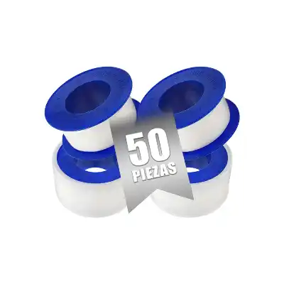 Cinta Teflón Kleiman CIN-014 19mmx0.1mmx6.6m 50pzs