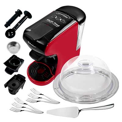 Cafetera Capsulas Koblenz 2 tazas Roja | Bodega Aurrera en línea