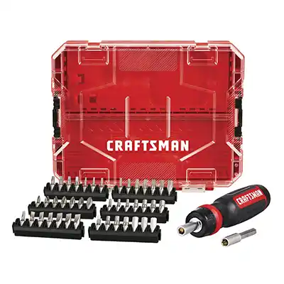 Juego Desarmador Matraca con Puntas Craftsman CMHT68017 44pz