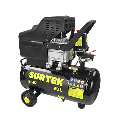 Compresor de Aire Surtek COMP425B 2 HP 25 L