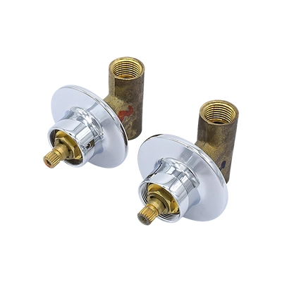 Juego Llaves para Regadera Proyecta CRE-02 Roscar Cromo