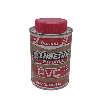 Pegamento Cemento para PVC Dorado C-40-80 Omega Pitbull 250m