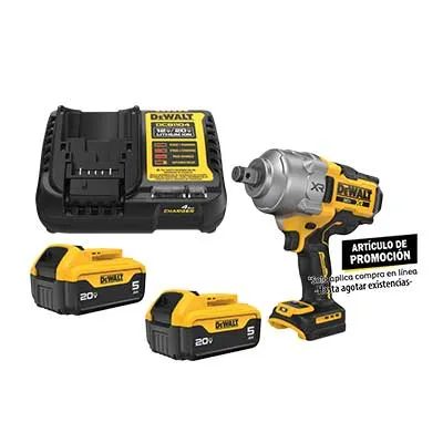 Llave de Impacto Dewalt XR DCF964B 20V Brushless + Baterías
