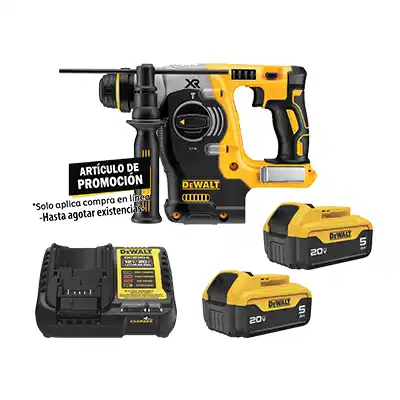 Rotomartillo SDS 20V XR Brushless Dewalt DCH273B + Baterías
