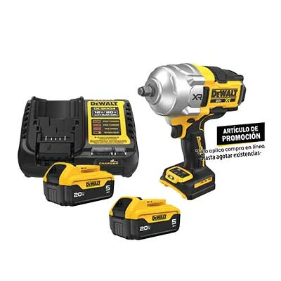 Llave de Impacto XR Dewalt DCF961B-B3 + Batería y Cargador
