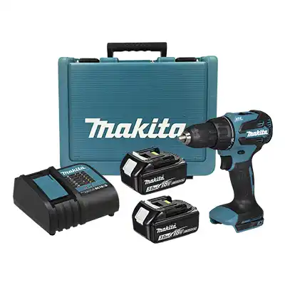 Rotomartillo Inalámbrico Brushless Makita DHP490 + Baterías