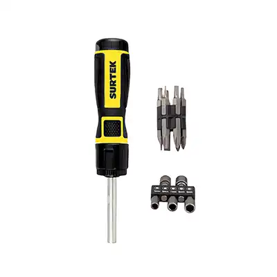 Desarmador con Puntas Intercambiables Surtek DP5X 18pzas