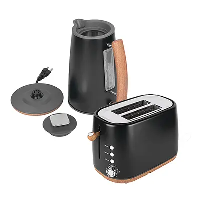 Hervidor Eléctrico Agua Daewoo 1.7 L + Tostador De Pan