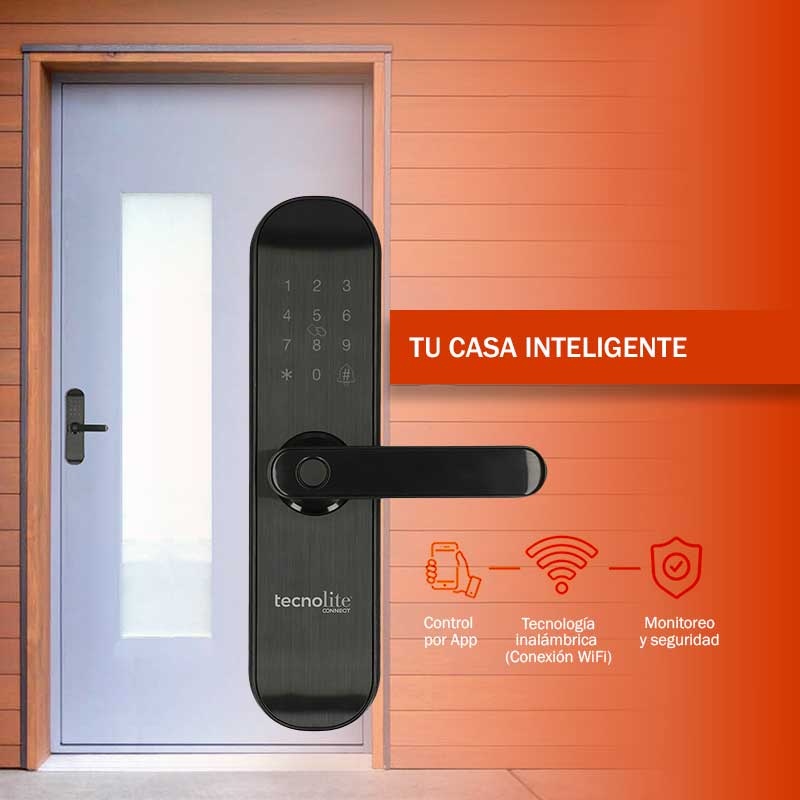 Cerradura Smart Wifi Tecnolite Safe Lock