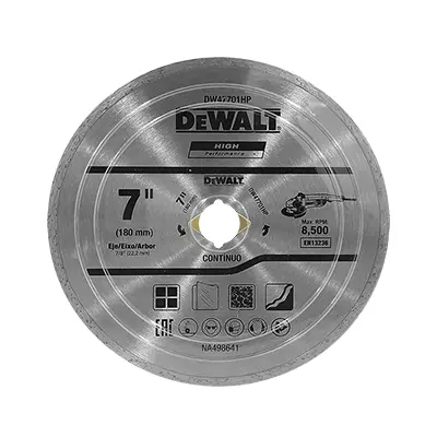 Disco de Diamante Continuo Dewalt DW47701HP 7 Pulg