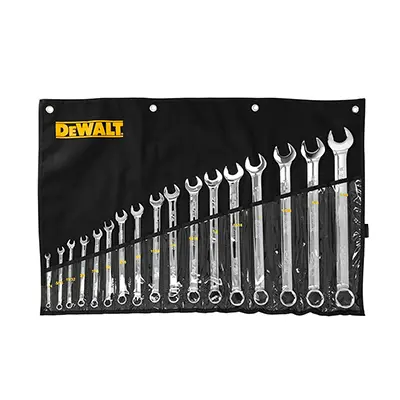 Juego Llaves Combinadas SAE Dewalt DWMT45428 17pzas