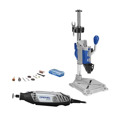 Dremel 3000 10 Acc + Banco De Trabajo Dremel 220-01