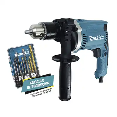 Rotomartillo Percutor Makita HP1630 710 W + Brocas