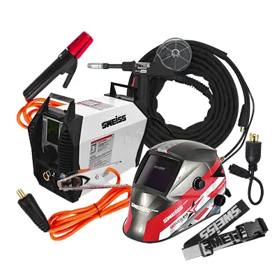 Soldadora Sweiss 1550 NX 110/220V + Careta + Antorcha 6m