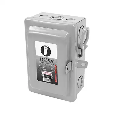 Interruptor de Seguridad 2 Polos Igesa IN2030 250V
