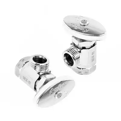 Llave de Control Coflex IP-100 Latón Níquelado 2pzas