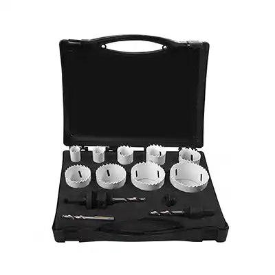 Juego Broca Sierra HSS BiMetal Urrea JHS12 12pzas