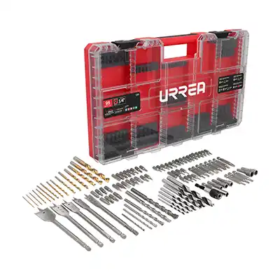 Juego Puntas y Brocas para Destornillador Urrea JIM5 99pzas
