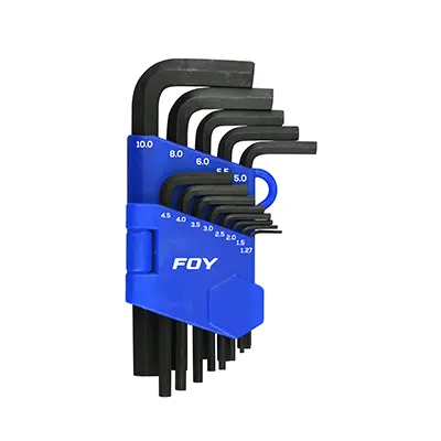 Juego Llaves Hexagonales Foy JLL13M Métrico 13pzas