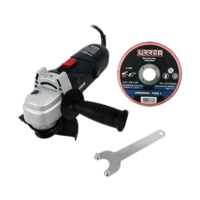 Miniesmeriladora EA804 Urrea KITU2 4-1/2 Pulg + Disco