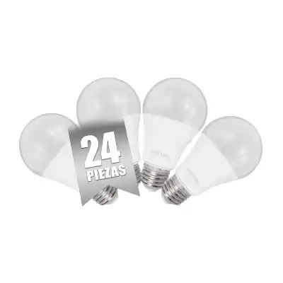 Foco A19 Led 11W Base E27 Surtek LBD11 Luz de Día 24pzas