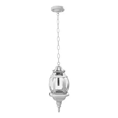 Farol Colgante Exterior Colonial Kleiman LES-003 100W Blanco