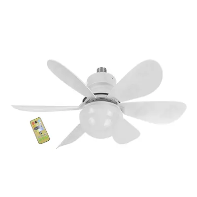 Lámpara LED con Ventilador 30W Kleiman LVT-001 3 Velocidades