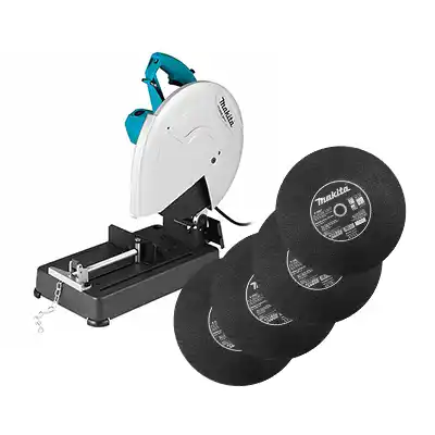 Cortadora de Metales Makita MT M2401BX30 14" 2000W + 5 Disco
