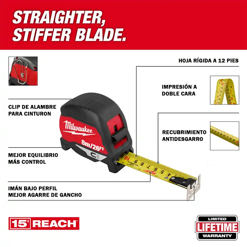 Flexometro Milwaukee