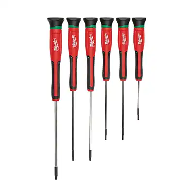 Desarmadores de Precisión Torx Milwaukee 48-22-2610 6pzas