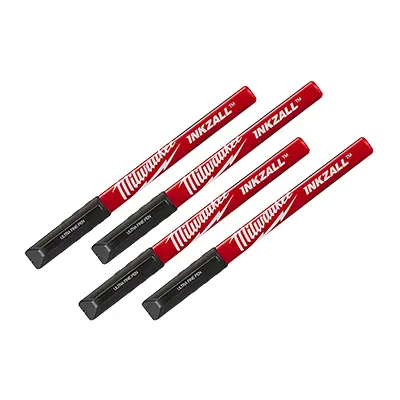 Marcadores Punta Ultra Fina INKZALL Milwaukee 48-22-3164 4pz