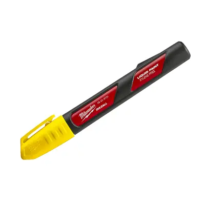 Marcador Líquido Amarillo INKZALL Milwaukee 48-22-3721