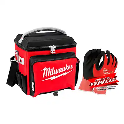 Hielera Para Lugar De Trabajo Milwaukee + Guantes