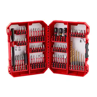 Juego Puntas y Brocas Impacto Milwaukee 48-32-4097 60pzas