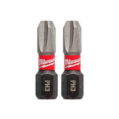 Puntas de Impacto Phillips PH3 Milwaukee 48-32-4413 1 Pulg