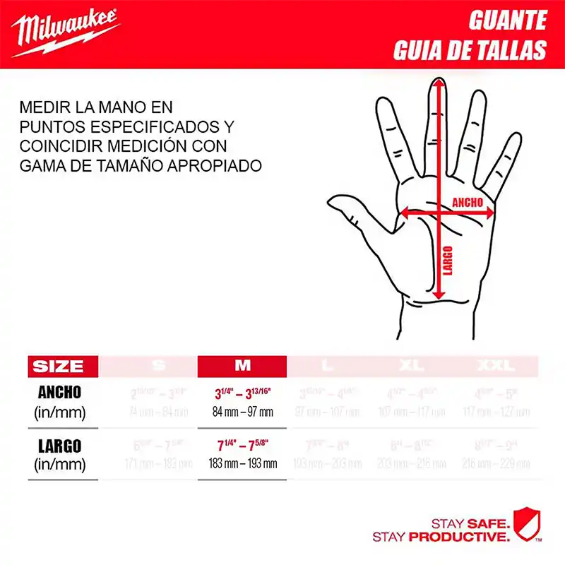 Guantes Milwaukee