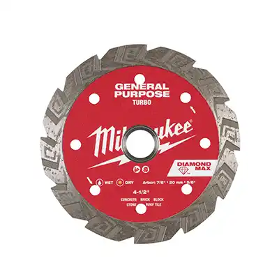 Disco Diamante Turbo Milwaukee DIAMOND MAX 49-93-9104