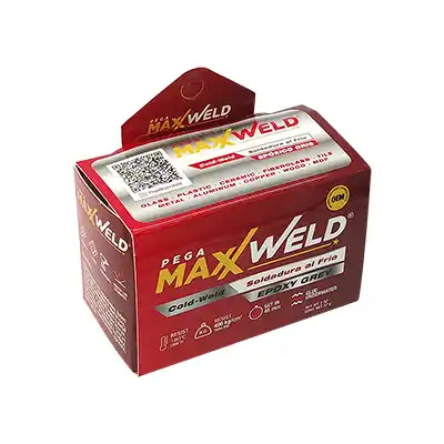 Soldadura en Frío Pega Max Weld 2412 Gris 57 g