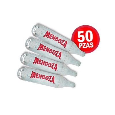 Cartuchos de CO2 Mendoza MCO2-50 Caja 50pzas