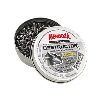 Diábolos Alta Precisión 5.5mm Mendoza Destructor MD-015 250p