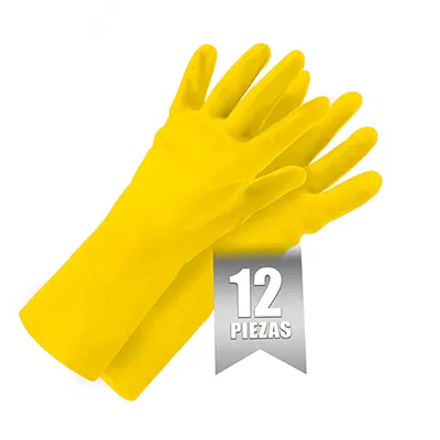 Guantes Satinado Amarillo Scotch-Brite ME400000555 12 Pares