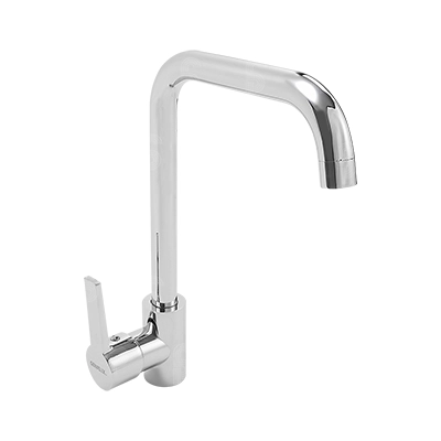 Monomando para Fregadero Genflux MMCO241C Inox Cromo